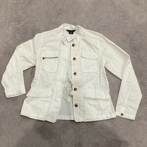 White Utility Jacket